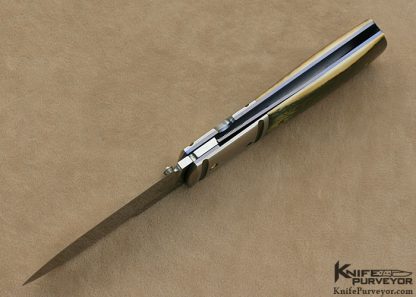 Terry Knipschield Custom Knife  Stainless Steel Linerlock - Image 5