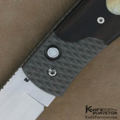 Chris English Custom Knives Button Release Automatic - Image 2