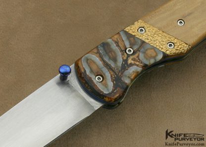 Theuns Prinsloo Custom Knife Linerlock