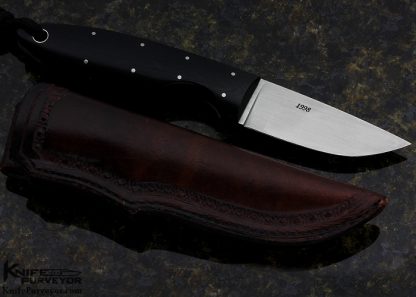 Tim Hancock Custom Knife MS 1998 Micarta 3 Finger Friends Knife - Image 3