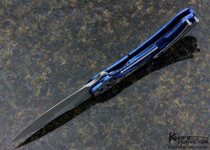 Todd Begg Custom Knife Pierced Ti Bodega Flipper - Image 6