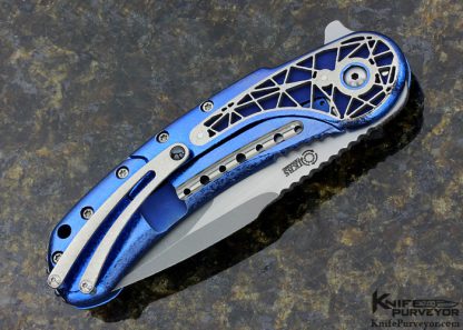 Todd Begg Custom Knife Pierced Ti Bodega Flipper - Image 3