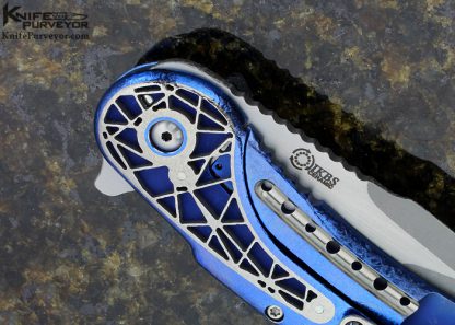 Todd Begg Custom Knife Pierced Ti Bodega Flipper - Image 4