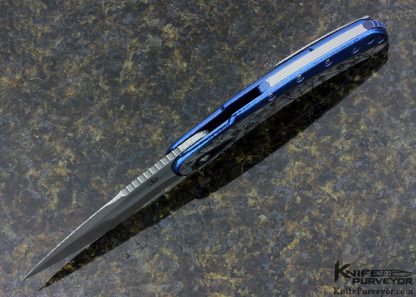 Todd Begg Custom Knife Pierced Ti Bodega Flipper - Image 5