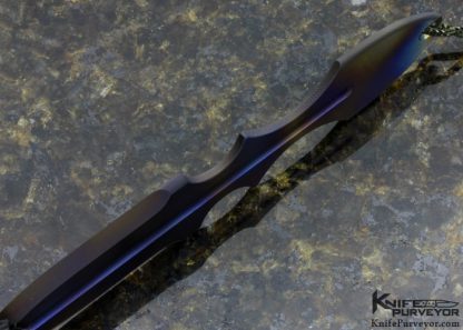 Tanya Begg Custom Knife Integral Titanium Dagger - Image 4