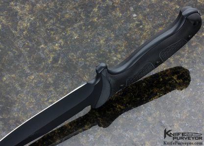 Todd Begg Custom Knife "Guerrilla" G-10 Fixed Blade with Kydex Sheath - Image 4