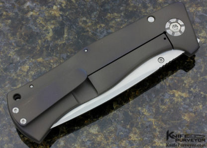 Todd Rexford Custom Knife XL Epicenter Elmax and Titanium Frame Lock - Image 5