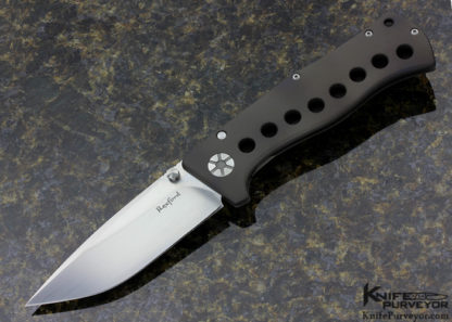 Todd Rexford Custom Knife XL Epicenter Elmax and Titanium Frame Lock