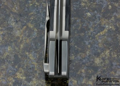 Todd Fischer Custom Knife 4.0 Carbon Fiber and Titanium Archangel - Image 6