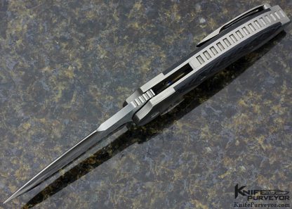 Todd Fischer Custom Knife 4.0 Carbon Fiber and Titanium Archangel - Image 4