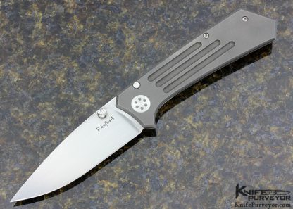 Todd Rexford Custom Knife Injection "TAD" Edition Titanium Frame Lock