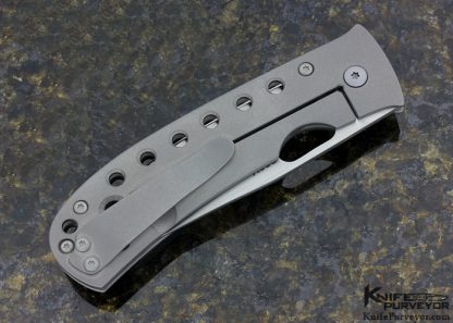 Tom Mayo Custom Knife Medium S30V "TNT" Frame Lock - Image 3