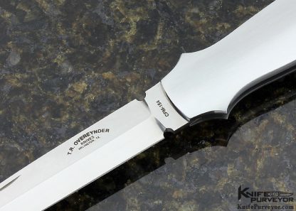 Tom Overyender Custom Knife Large All Steel Lockback - Image 2