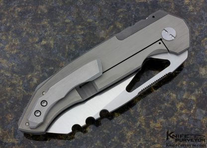 Travis Slyter Custom Knife Spectre #35 Titanium Frame Lock - Image 3