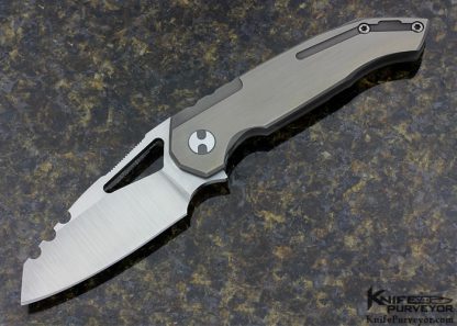 Travis Slyter Custom Knife Spectre #35 Titanium Frame Lock