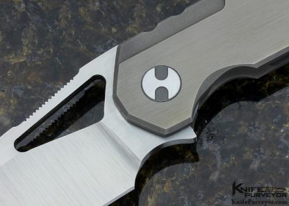 Travis Slyter Custom Knife Spectre #35 Titanium Frame Lock - Image 2