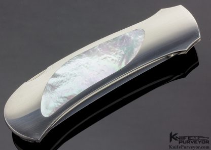 Warren Osborne Custom Knife Persian Lockback #002 with Mother of Pearl Inlays - Image 3