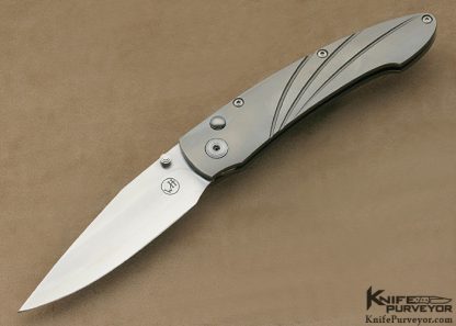 William Henry Custom Knife "Tom Brown Quest" Button Lock