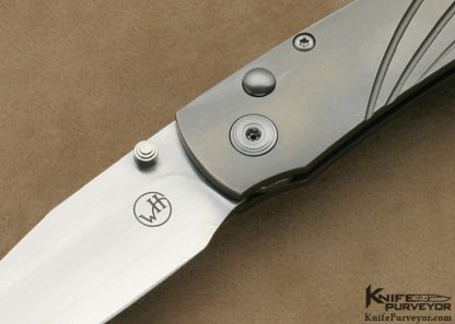 William Henry Custom Knife "Tom Brown Quest" Button Lock - Image 2