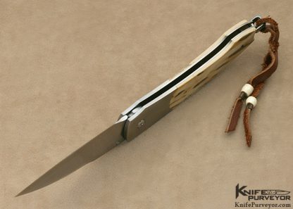 William Henry Custom Knife B7 Westcliff  Citrine Stones Button Lock - Image 5