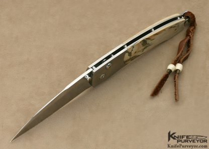 William Henry Custom Knife B7 Westcliff  Citrine Stones Button Lock - Image 4