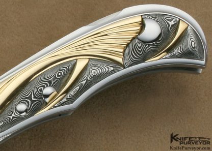 Wolfgang Loerchner Custom Knife "Aquarium" Lockback Folder - Image 3