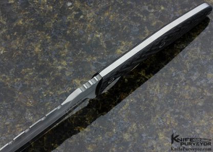 Ram Maramba Custom Knife Carbon Fiber & 154-CM "Ace of Spades" Fixed Blade - Image 2